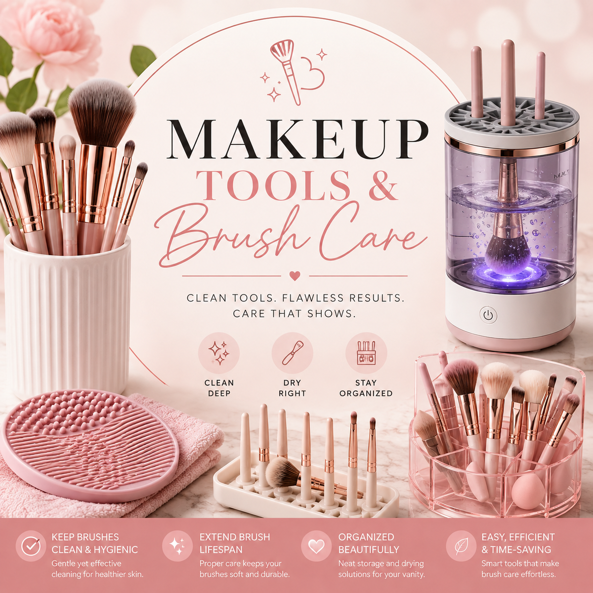 Makeup Tools & Brush Care
